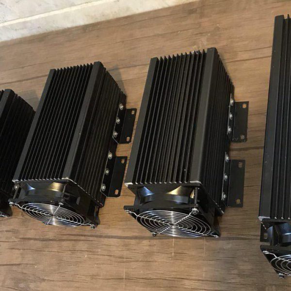 مقاومت آلومینیومی دارای فن